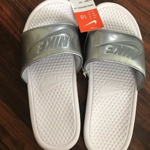 Brand new nike slides